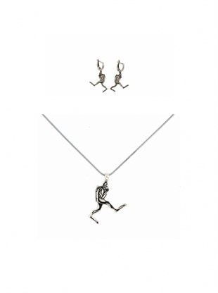 Giant Stride Necklace - Earrings Set